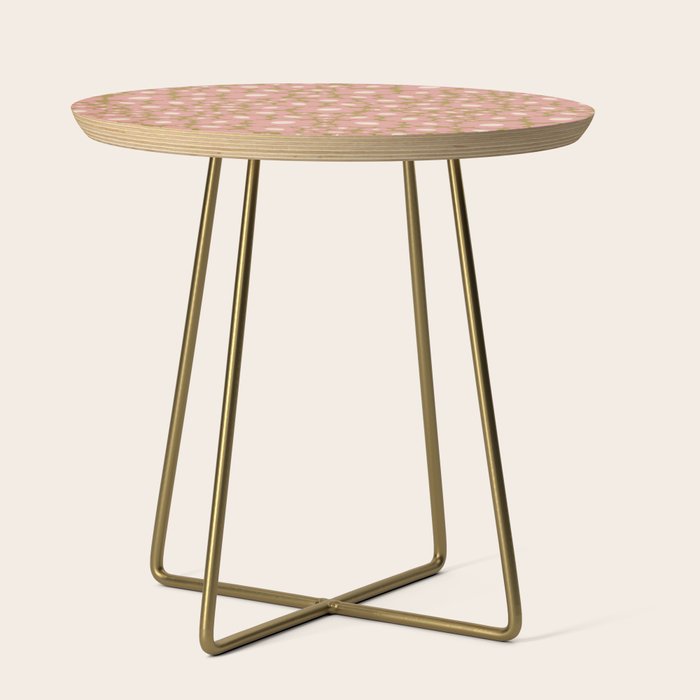 70âs Retro Floral  Side Table Gallery Image 1