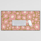 70âs Retro Floral  Desk Mat Gallery Image 1