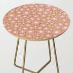 70âs Retro Floral  Side Table Gallery Image 2