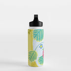 Sweet Strawberry Plant Friends in Yellow & Pink Water Bottle Gallery Image 3