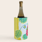 Sweet Strawberry Plant Friends in Yellow & Pink Wine Chiller Gallery Image 2