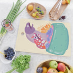 Eel flower pot Cutting Board Gallery Image 2