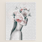 WOMAN WITH FLOWERS 11 Jigsaw Puzzle Gallery Image 1