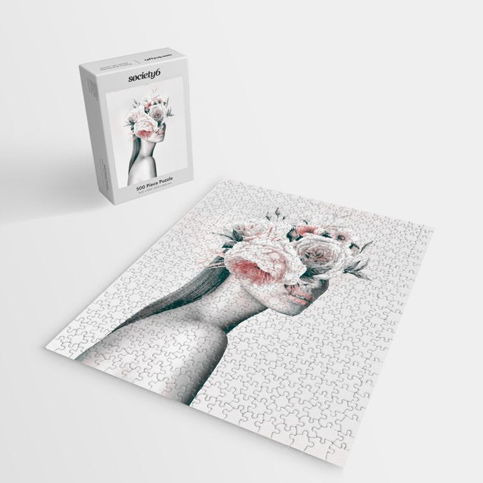 WOMAN WITH FLOWERS 11 Jigsaw Puzzle Gallery Image 2