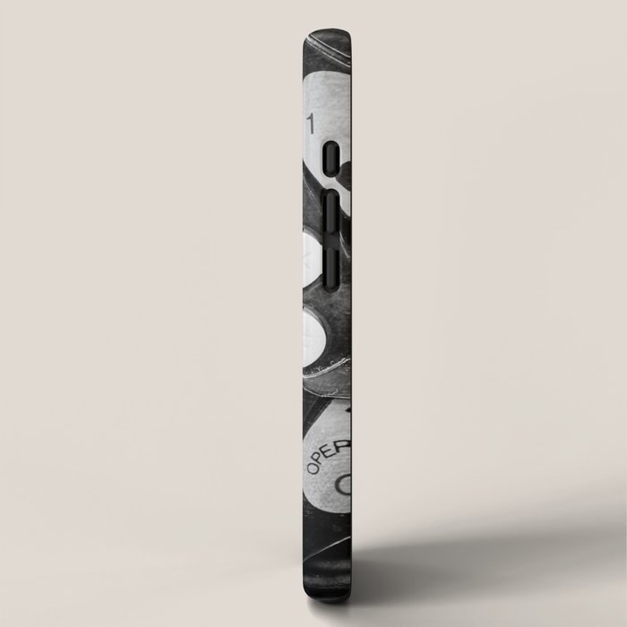 Retro 1957 Telephone in Black & White iPhone Case Gallery Image 2