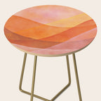 Modern Abstract Art Print - Watercolor Mountain #8 Side Table Gallery Image 2