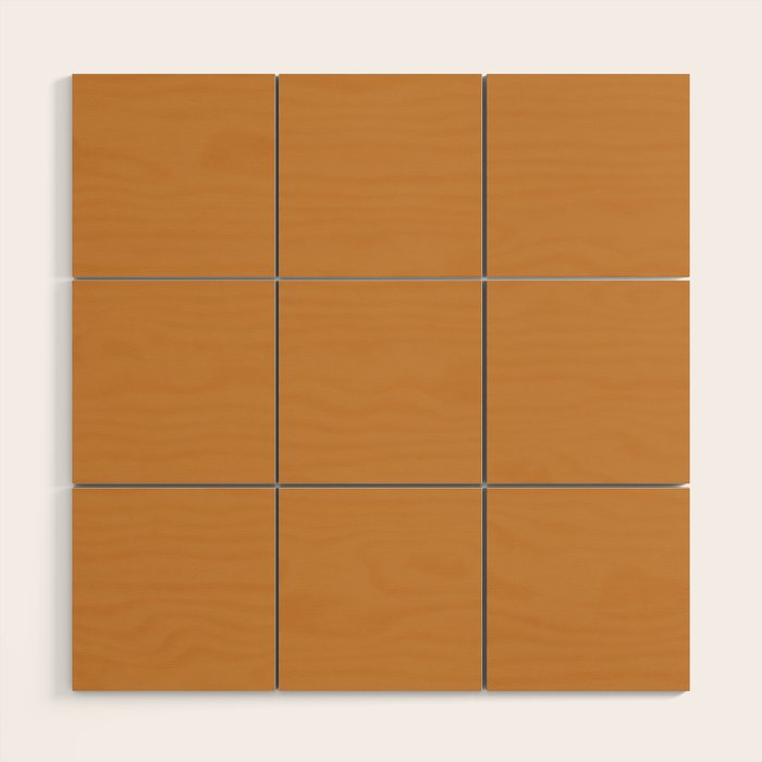 Desert Sands: Camel Skin Hue and Leather Style Wood Wall Art Gallery Image 1