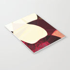 Baroque Burgundy Copper Ivory Maximum Abstract Art Notebook Gallery Image 3