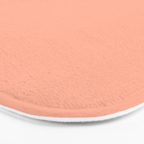 Simply Sweet Peach Coral Bath Mat Gallery Image 3