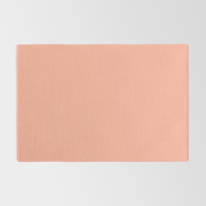 Simply Sweet Peach Coral Rug Gallery Image 2