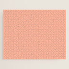 Simply Sweet Peach Coral Jigsaw Puzzle Gallery Image 1