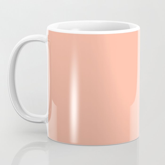 Simply Sweet Peach Coral Coffee Mug Gallery Image 3