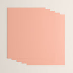 Simply Sweet Peach Coral Wrapping Paper Gallery Image 3