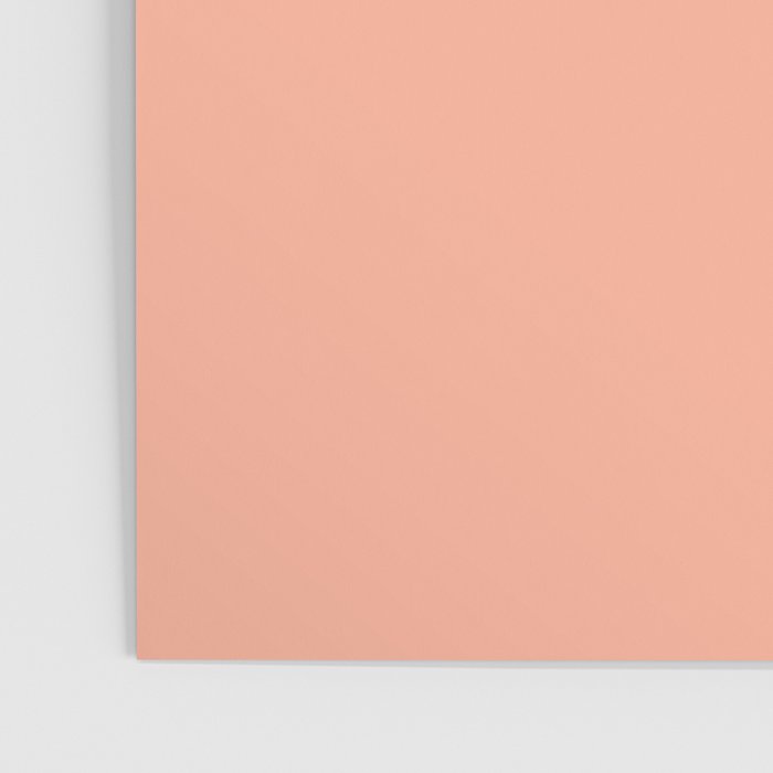 Simply Sweet Peach Coral Poster Gallery Image 3