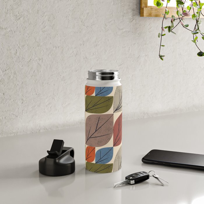 Leaf Grid Water Bottle Gallery Image 4