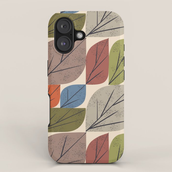 Leaf Grid iPhone Case Gallery Image 1
