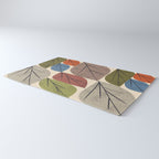 Leaf Grid Rug Gallery Image 3