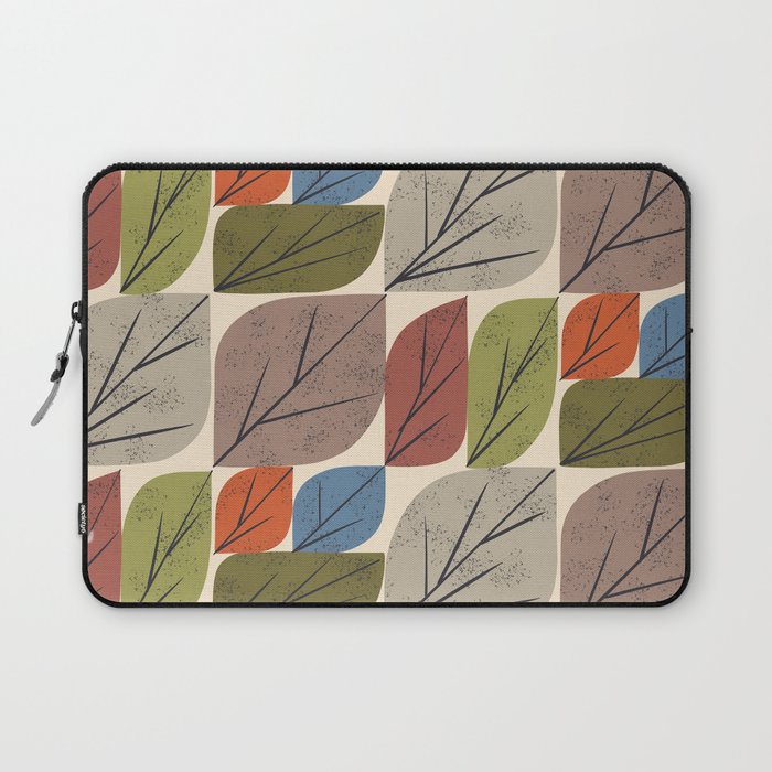 Leaf Grid Laptop Sleeve Gallery Image 1