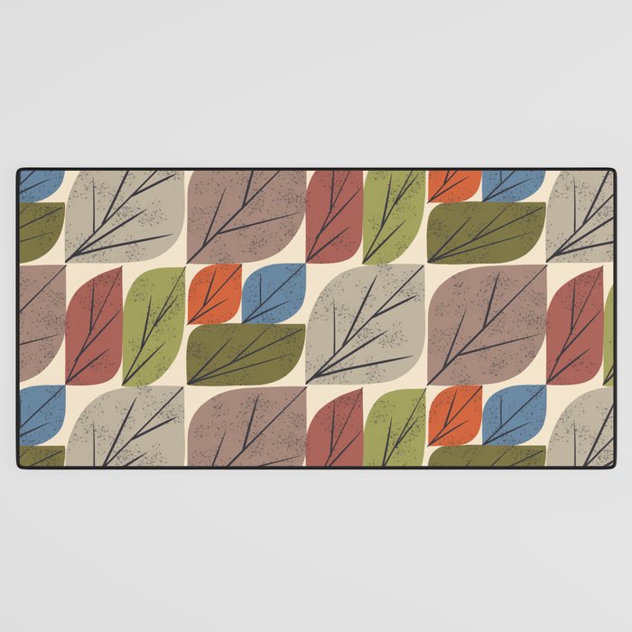Leaf Grid Desk Mat Gallery Image 3