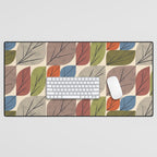 Leaf Grid Desk Mat Gallery Image 1