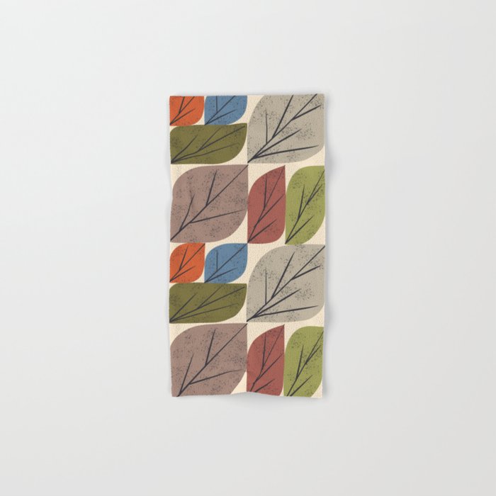 Leaf Grid Bath Towel Gallery Image 1