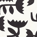 Linocut Tulip Pattern #3 Coffee Mug Gallery Image 2