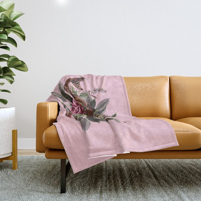Dangers in the Forest VI Throw Blanket Gallery Image 1