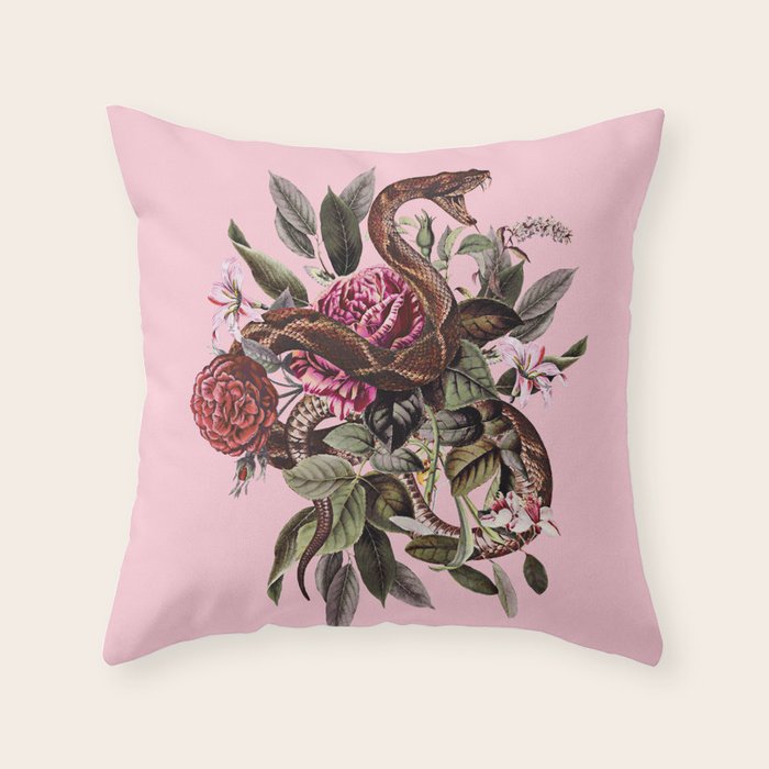 Dangers in the Forest VI Throw Pillow Gallery Image 1
