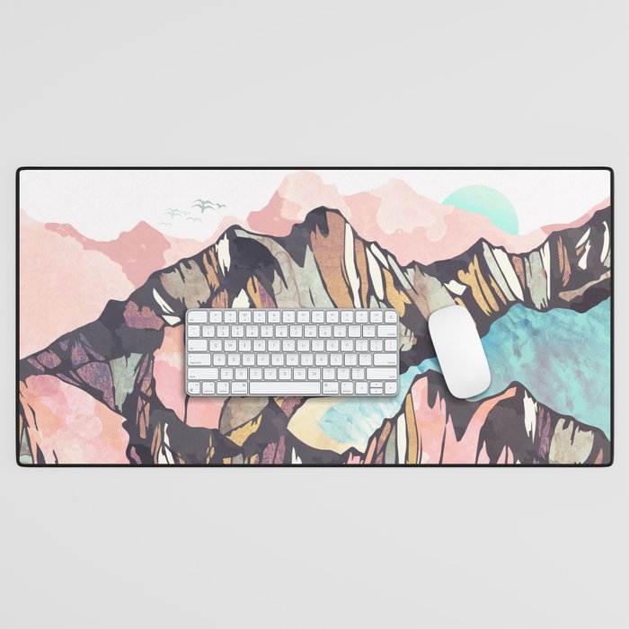 Solitary Beach Desk Mat Gallery Image 1
