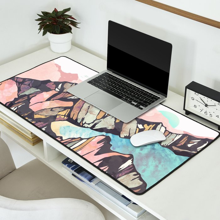 Solitary Beach Desk Mat Gallery Image 2