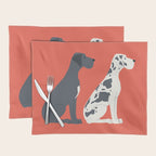 Great Dane Dog Illustration Placemat Gallery Image 1