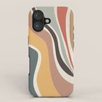 Sway - Modern Abstract Print iPhone Case Gallery Image 1