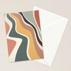 Sway - Modern Abstract Print Stationery Card Gallery Image 2