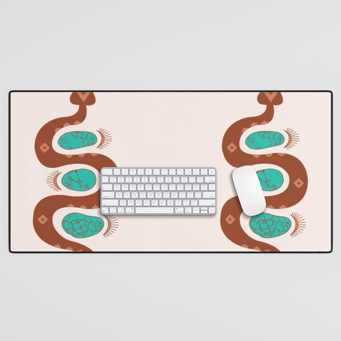 Southwestern Slither Desk Mat Gallery Image 1