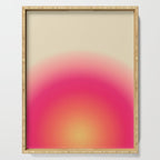 Find Your Fire - Pink Aura Gradient Serving Tray Gallery Image 1