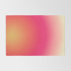 Find Your Fire - Pink Aura Gradient Rug Gallery Image 2