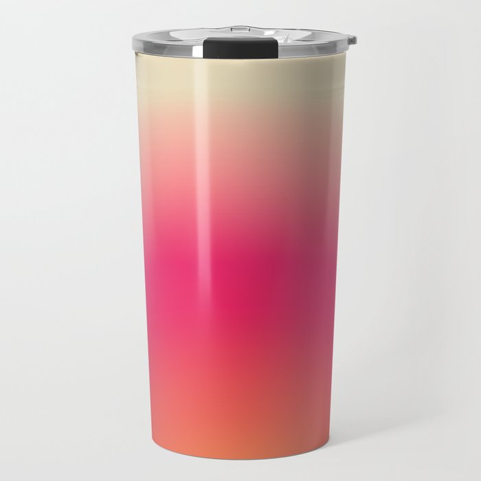 Find Your Fire - Pink Aura Gradient Travel Mug Gallery Image 1
