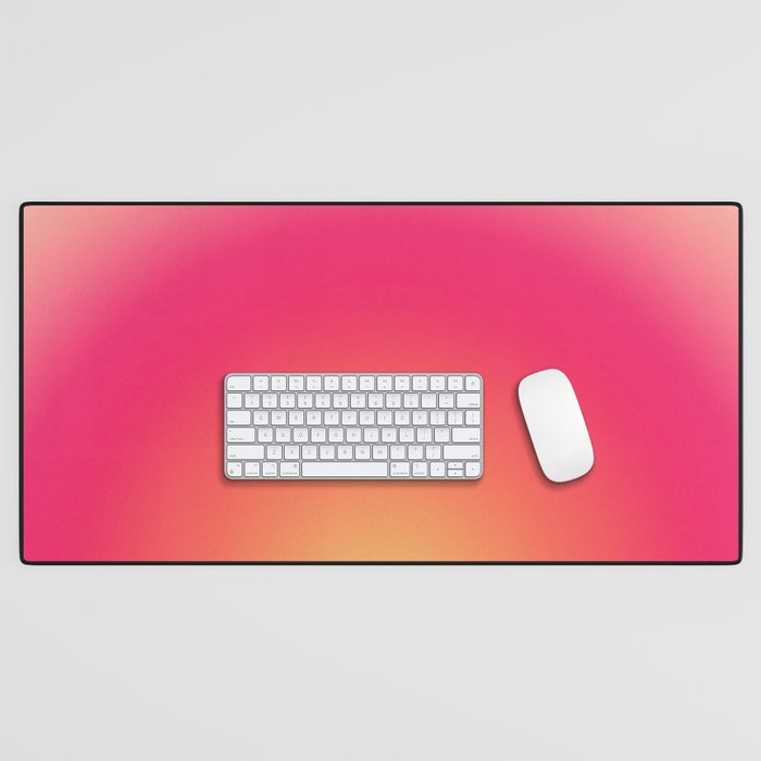 Find Your Fire - Pink Aura Gradient Desk Mat Gallery Image 1