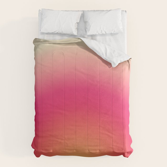 Find Your Fire - Pink Aura Gradient Comforter Gallery Image 6