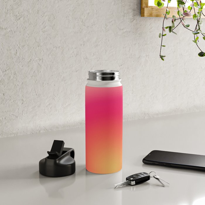 Find Your Fire - Pink Aura Gradient Water Bottle Gallery Image 4