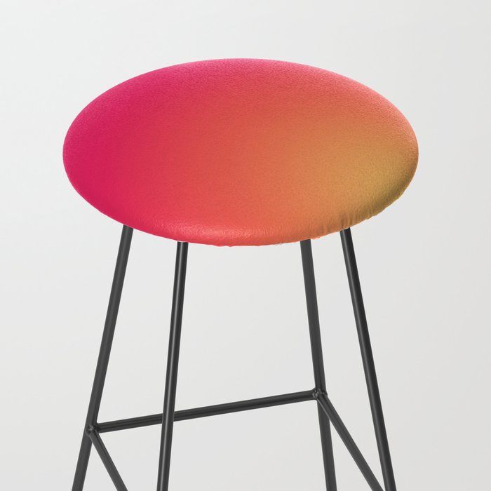 Find Your Fire - Pink Aura Gradient Stool Gallery Image 2