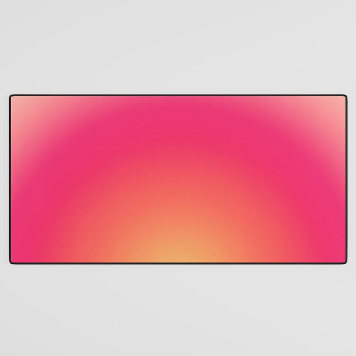 Find Your Fire - Pink Aura Gradient Desk Mat Gallery Image 3