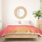 Find Your Fire - Pink Aura Gradient Duvet Cover Gallery Image 3
