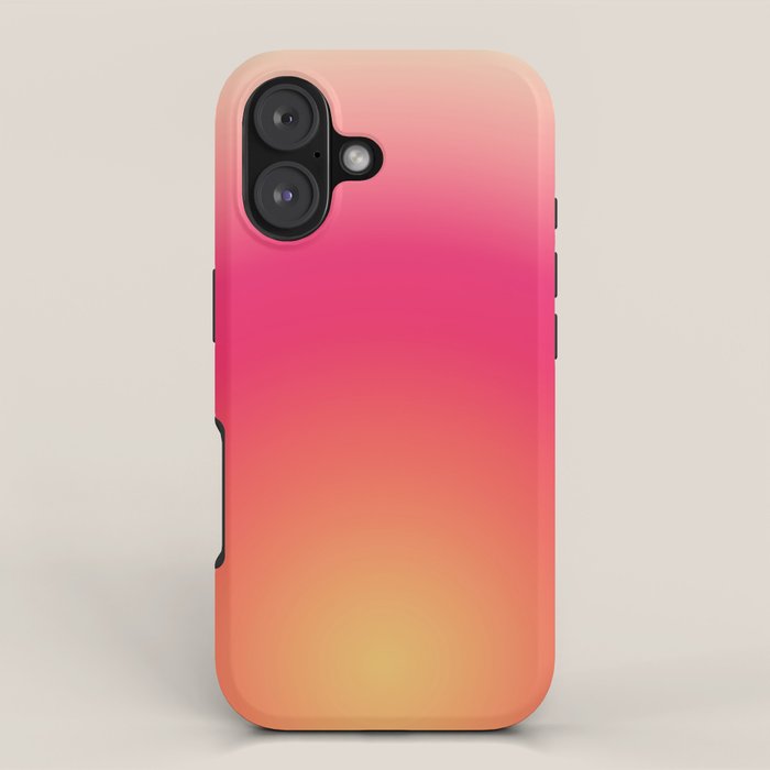 Find Your Fire - Pink Aura Gradient iPhone Case Gallery Image 1