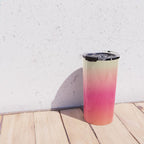 Find Your Fire - Pink Aura Gradient Travel Mug Gallery Image 4