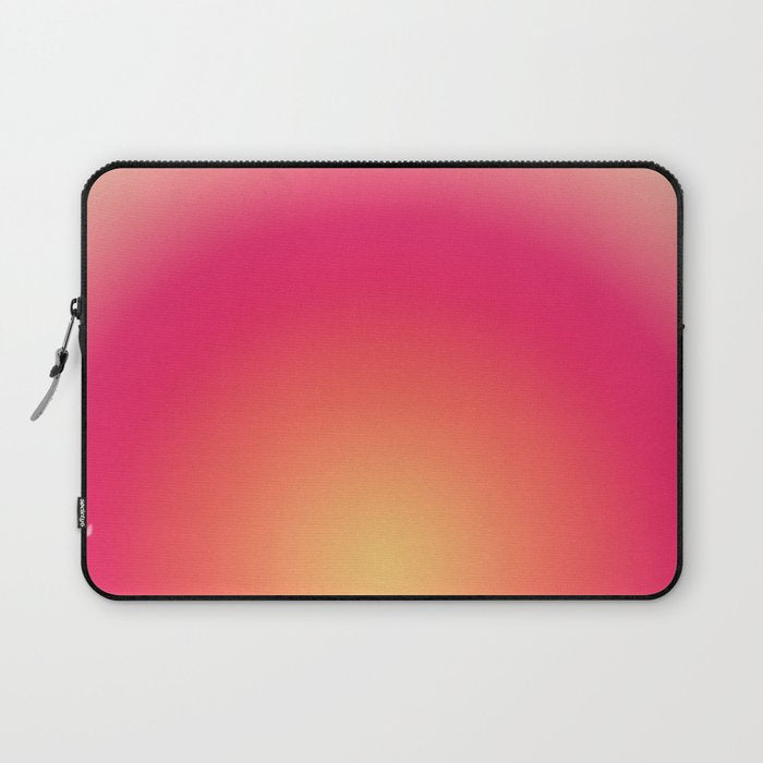Find Your Fire - Pink Aura Gradient Laptop Sleeve Gallery Image 1