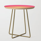 Find Your Fire - Pink Aura Gradient Side Table Gallery Image 1