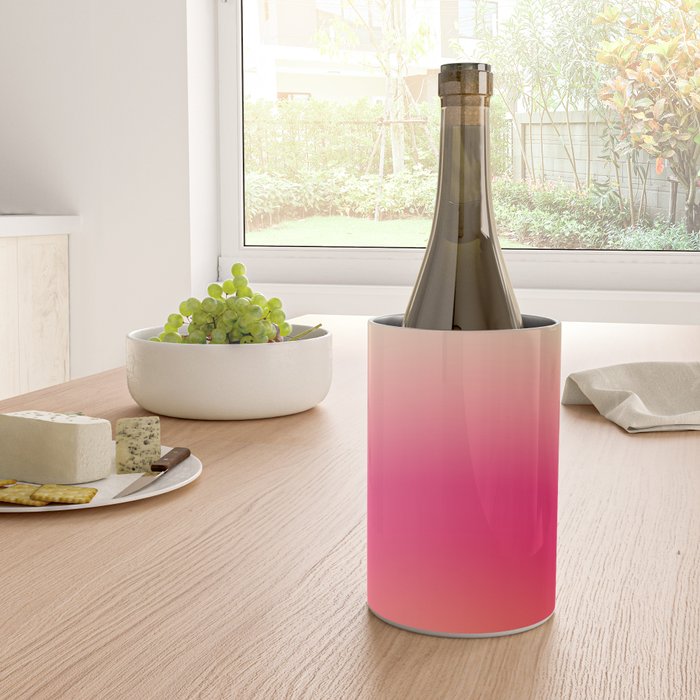 Find Your Fire - Pink Aura Gradient Wine Chiller Gallery Image 4