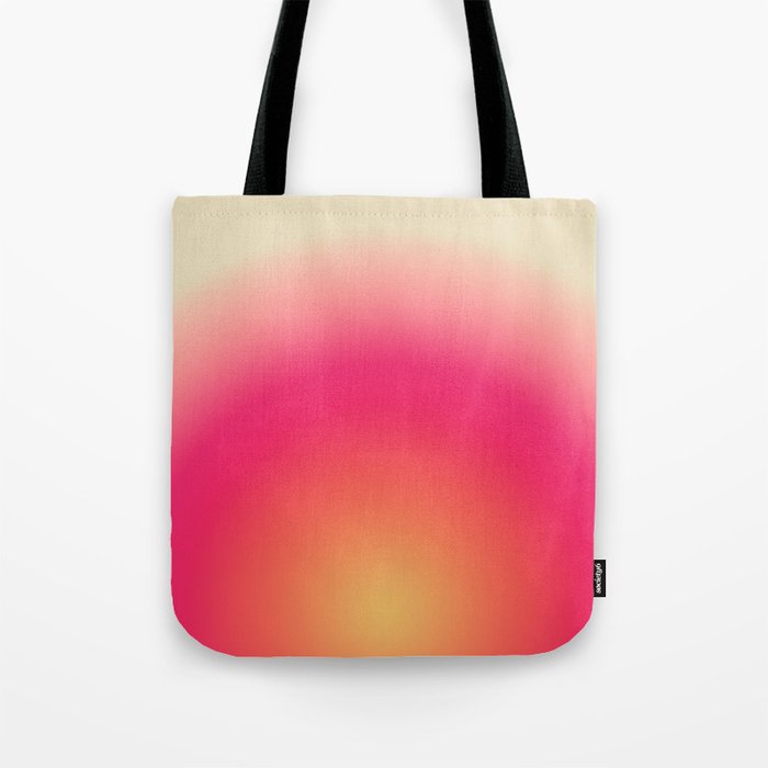 Find Your Fire - Pink Aura Gradient Tote Bag Gallery Image 1