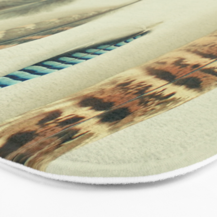 The Feather Collection Bath Mat Gallery Image 3